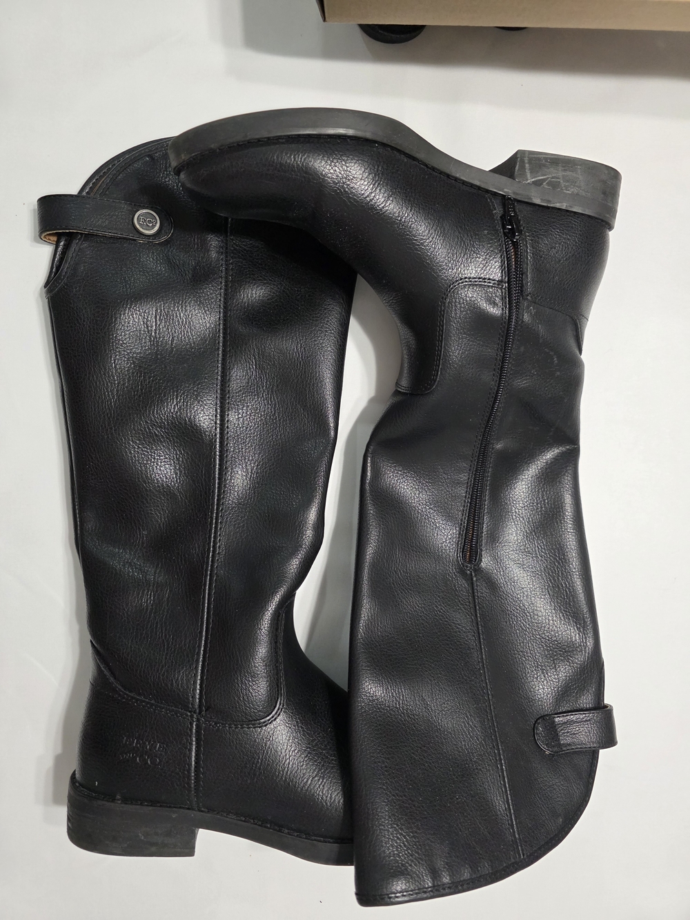 ​👢 Frye and Co. Kellie Button Tall Riding Boots